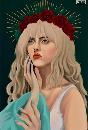 Billie, Digital Portrait 2023